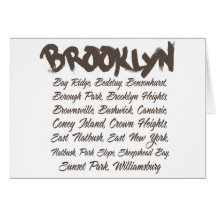 Brooklyn Hoods Greeting Cards