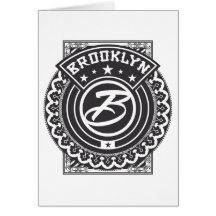 Brooklyn Logo Greeting Cards