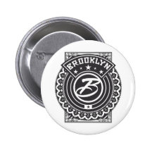 Brooklyn Logo Pinback Buttons