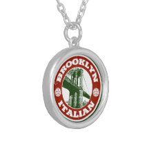 Brooklyn New York Italians Personalized Necklace