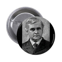 Brooks - Phillips / Episcopal Bishop Author Pinback Button