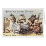 Brooks Spool Cotton Greeting Cards