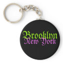 Brookyln New York Keychain