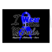 Brother - Colon Cancer Ribbon Card