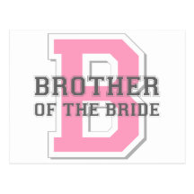 Brother of the Bride Cheer Postcards