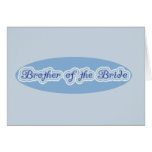 Brother of the Bride Greeting Card