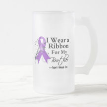 Brother Purple Ribbon - Pancreatic Cancer Mug