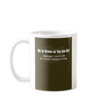 Brown1 Coffee Mugs