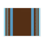 Brown and Blue Background postcards