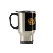Brown and Gold Ball Python Mug