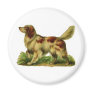 Brown and White Dog Magnet