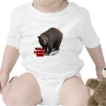 Brown Bear Baby Romper