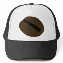 brown black coffee bean mesh hats