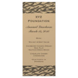 brown branch pattern Menu rack cards