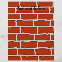 Brick Wall Flyer