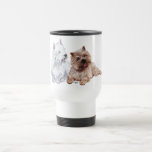 Brown Cairn and Westie Terriers Mugs