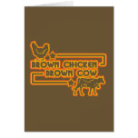 Brown Chicken Brown Cow cards