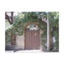 BROWN COURTYARD DOOR postcards
