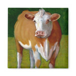 BROWN COW MAGNET