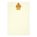 Brown Cupcake. stationery