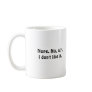 Brown Disapproving Rabbits Mug