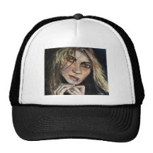 brown eyed girl giclee2 hats