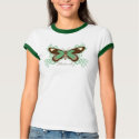 Brown Flutterby t-shirts