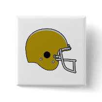 Brown Football Helmet