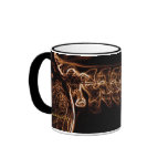 Brown/Gold C-spine X-ray  (no text) mug