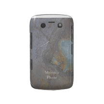 Brown Grey Teal Cool Rock Blackberry Phone Case Blackberry Bold Cases