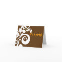 Brown Hawaii editable invitation cards