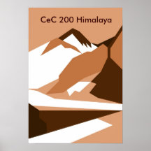 Brown Himalaya Posters