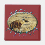 Brown Hyena wildlife safari magnets