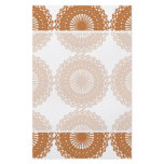 Brown lace design. Brown and white Pattern. Custom flyers