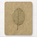 Brown Leaf fossil mousepads