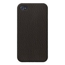 Brown leather iPhone 4/4S case