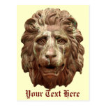 Brown Lion Postcard