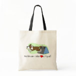Brown My Border Collie Loves Flyball Bag