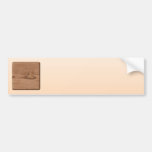 Brown Pattern Image. Bumper Stickers