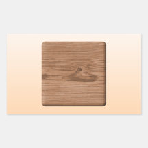 Brown Pattern Image. Rectangular Stickers