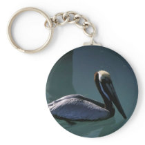 Brown Pelican Keychain
