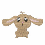 Brown Rabbit Women Embroidered Polo Shirt embroidered shirts