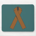 Brown Ribbon Apparel and Products mousepads