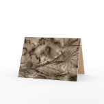Brown-Silouette Flowers cards