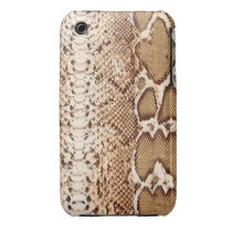 Brown Snake Skin iPhone 3G/3GS Barely There Iphone 3 Case-mate Cases