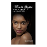 Brown Sugar I - Afrocentric Cosmetics, Makeup Business Card