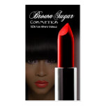 Brown Sugar II - Afrocentric Cosmetics, Makeup business cards