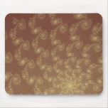 Brown Swirls - Mousepad
