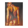 Brown, Tan and Ochre Nude: Plaits and Panties
