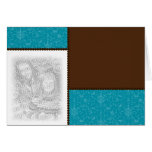 Brown/Teal Photo Template